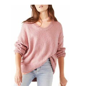 Free People Brookeside Tunic In Rose Pink - S
